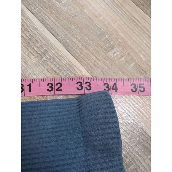 Spiritual Gangster Leggings Women's XS Baby Blue Ribbed - Picture 6 of 8